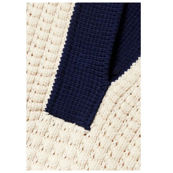 STAUD Altea Waffle-Knit Cotton-blend Maxi Dress Size Large - Picture 5 of 14